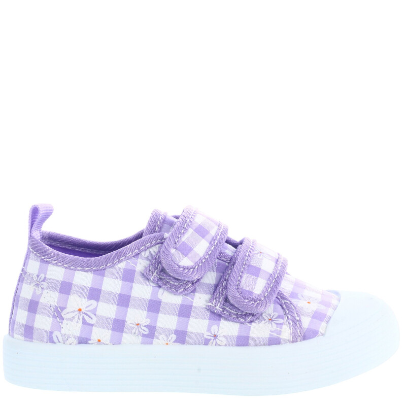 Championes Infantiles Croco Kids BLAZE con velcros Lila