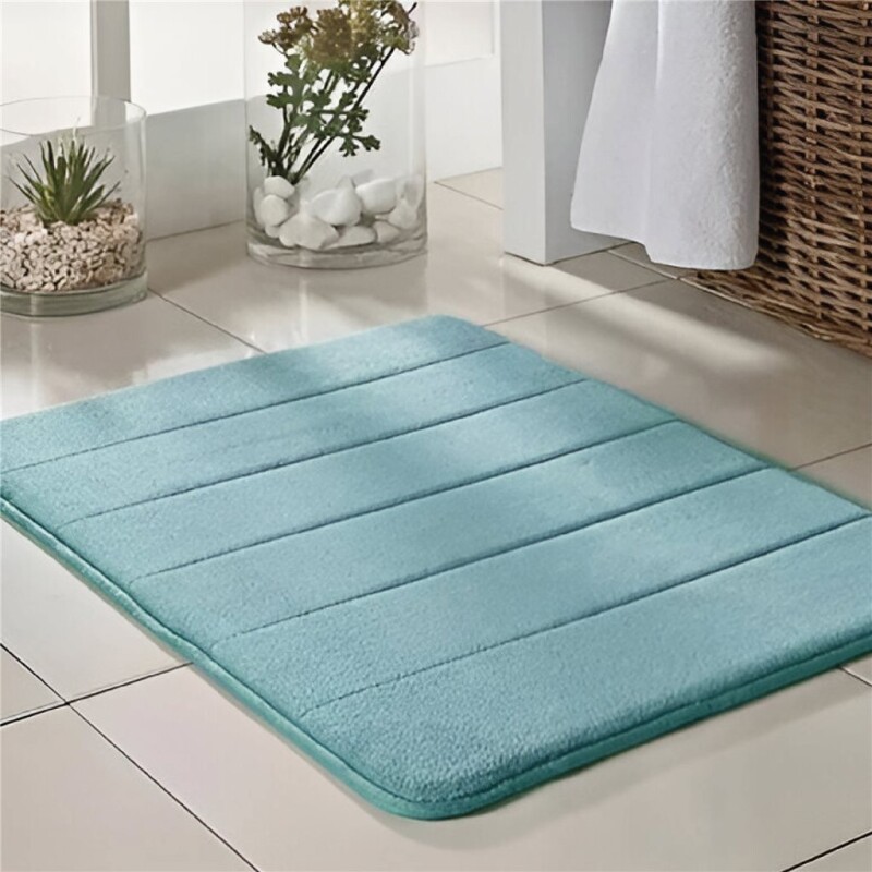 ALFOMBRA C/MEMORIA AZUL. 50x80CM ALFOMBRA C/MEMORIA AZUL. 50x80CM