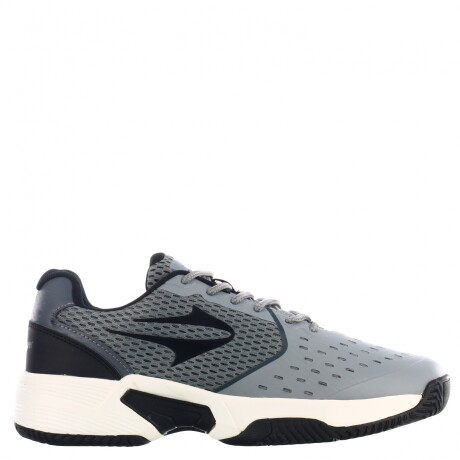 Championes de Hombre Topper Tenis Padel Gris Topo - Negro