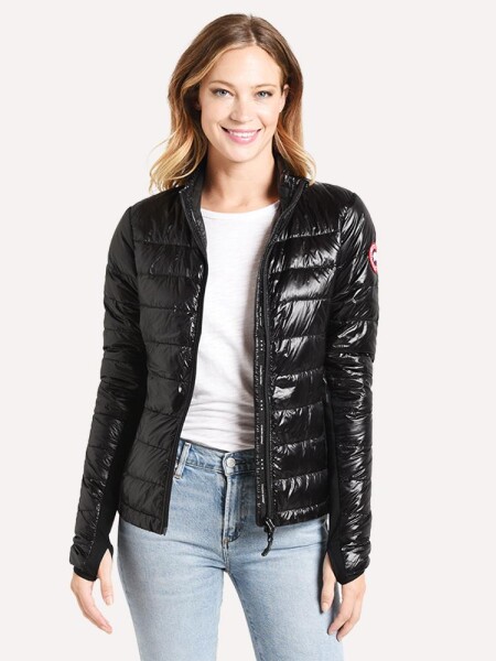 Canada Goose -Campera de nylon rellena de plumas, Hybridge lite Negro