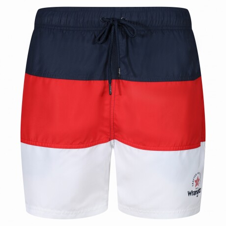 Short Wrangler de Hombre -Short Crown-L530005WRANAVYREDWHITE ELD