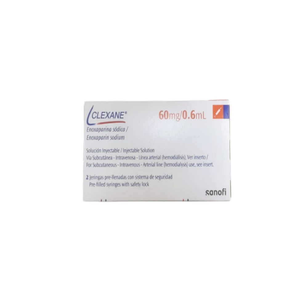CLEXANE 60 MG.JERIN.PRELL. CJ X 2 AMPOLL