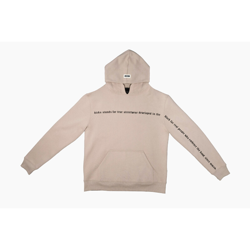 Abrigo Hoody KicksLab de Hombre Gris