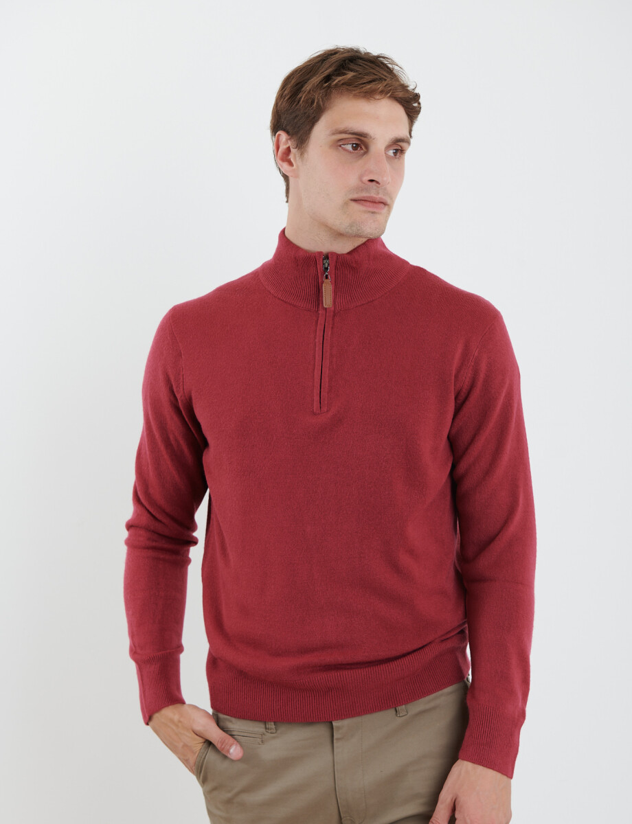 470415 REMERA HARRINGTON LABEL Bordo