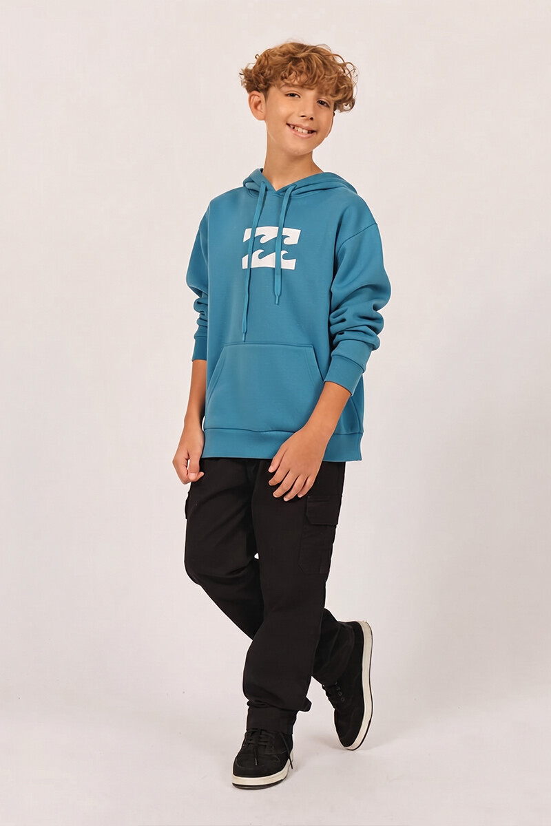SWEATER RIPPLE WAVE BOYS M-militar