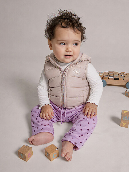 CHALECO ADEL BEIGE OSCURO