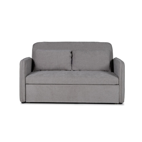 Sofá Cama Spazio - Tela Microfibra 455 (Ceniza)