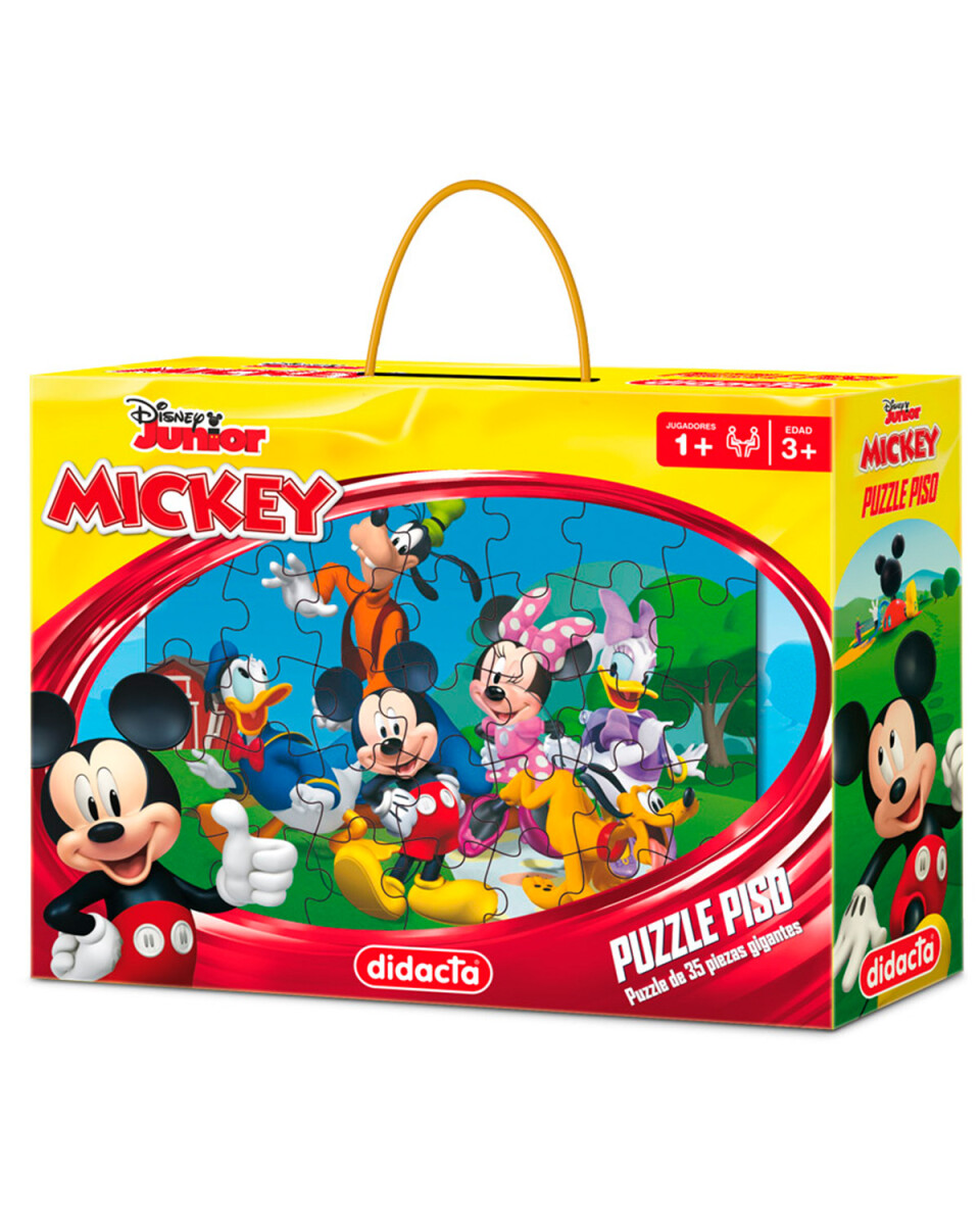 Puzzle de piso Didacta 35 piezas Disney Mickey 