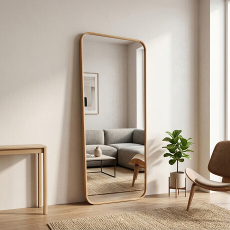 Espejo Palazzo - 210 x 108 Madera Natural