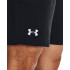 UA Rival Fleece Shorts-GRY BLK-001