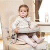 Silla de comer portatil PAPPO KIKKABOO beige