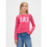 V-FRCH LS LOGO TEE WEDNESDAY PINK