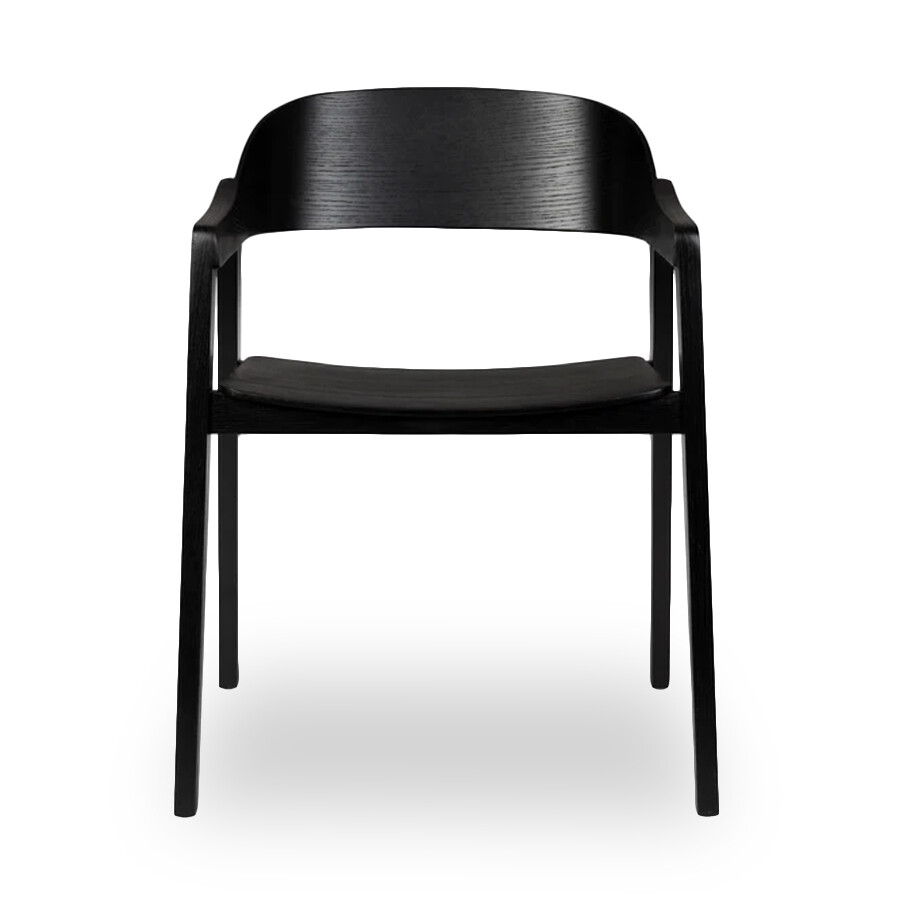 Silla Oslo Brazos Black