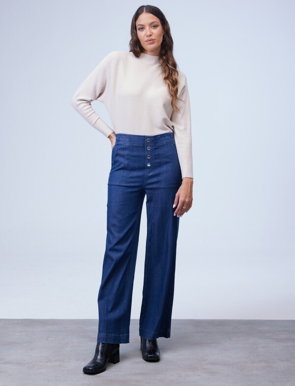 Pantalon Tencel Wide JEAN