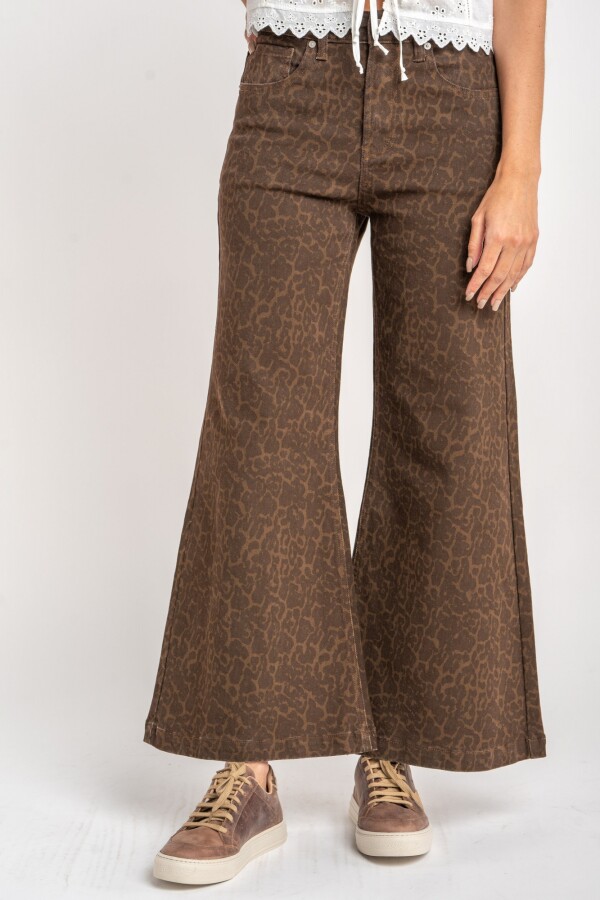Jean Print Animal Print