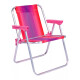 Silla Infantil Alta Aluminio ROSA