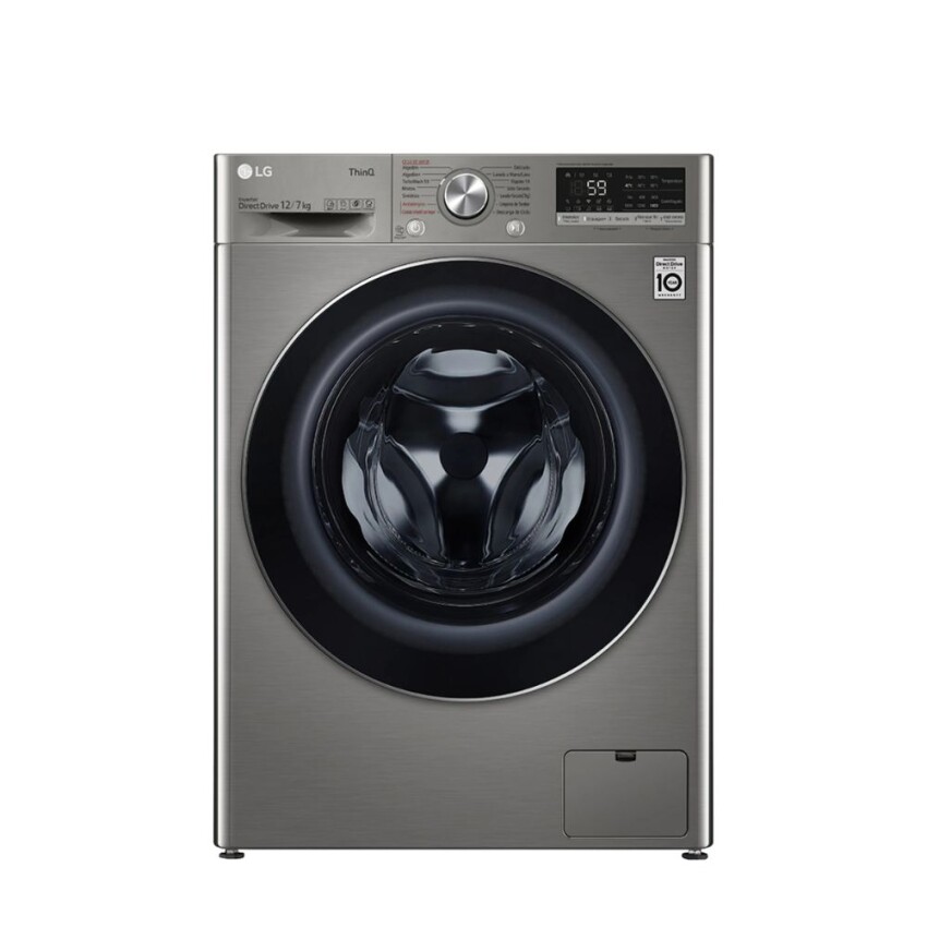 Lavasecarropas LG 12 KG/7 KG WD12VVC4 inox. Lavasecarropas LG 12 KG/7 KG WD12VVC4 inox.