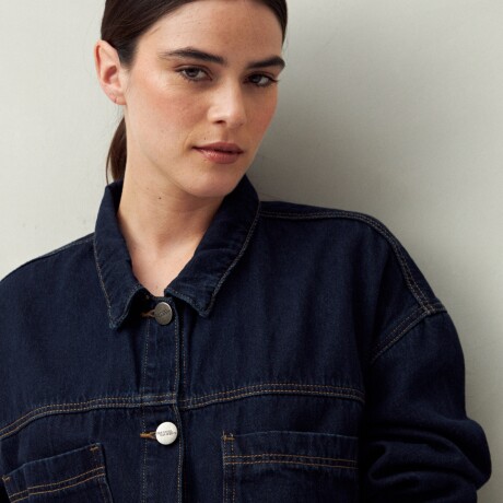 SOBRECAMISA HOPE Indigo