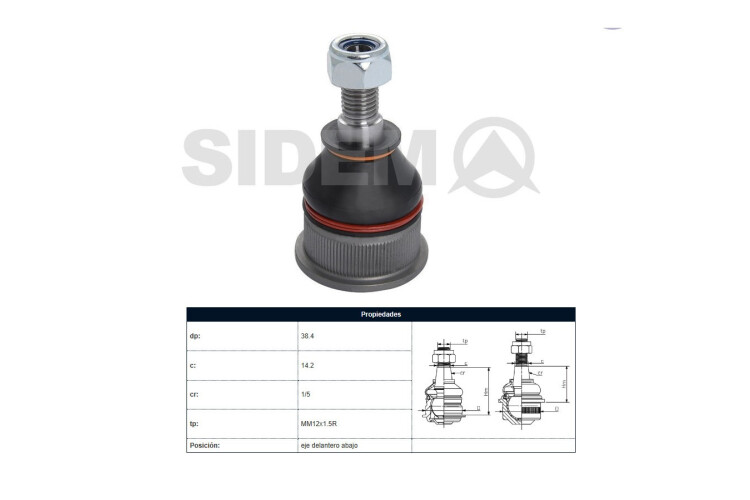 Rotula Del Renault Laguna 93-01 Der/Izq Rotula Del Renault Laguna 93-01 Der/Izq