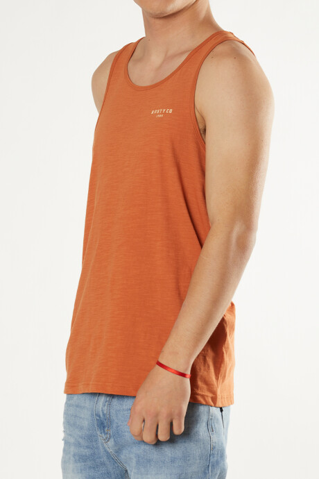 MUSCULOSA BARBOT RUSTY Naranja