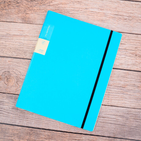 Carpeta PVC A4 con clip y elastico Carpeta PVC A4 con clip y elastico