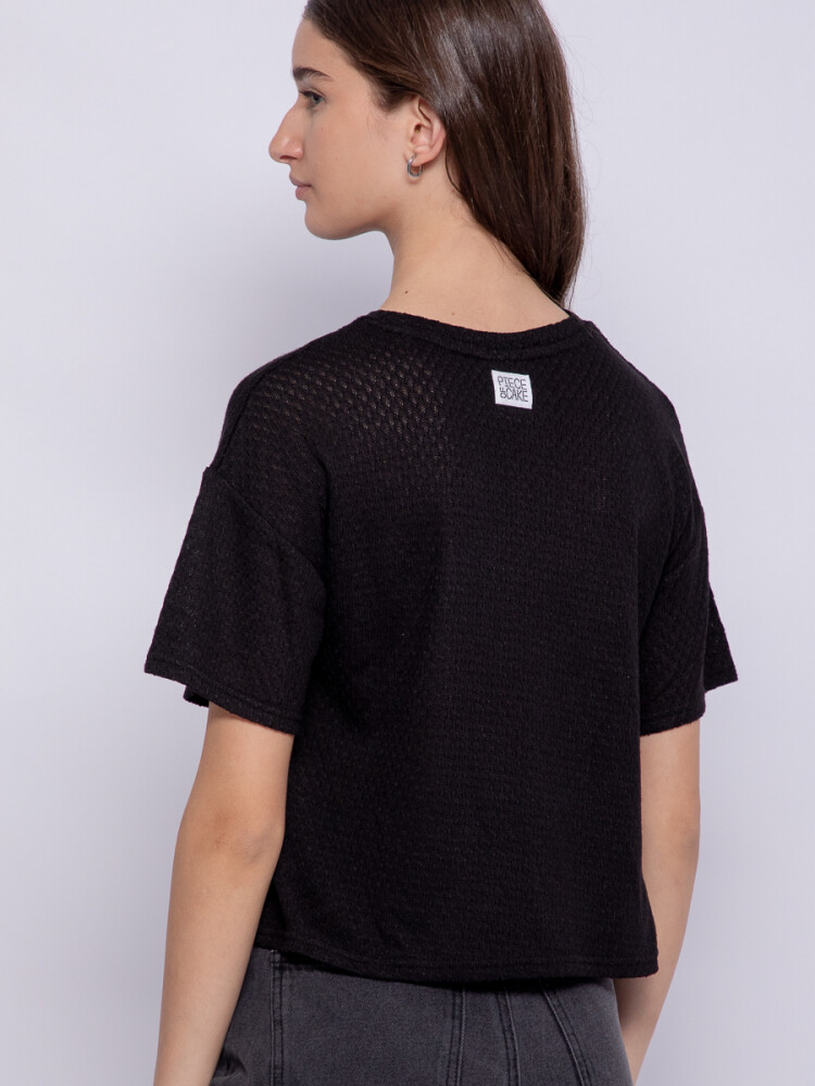 REMERA FELICIA Negro