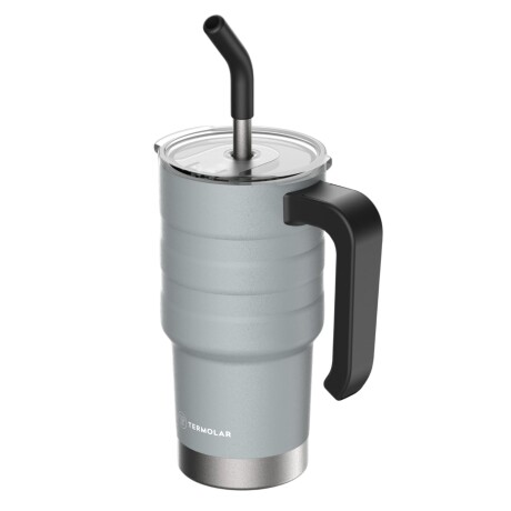 JARRA TERMICA TERMOLAR 590ML CON SORBITO Jarra Térmica TERMOLAR Capacidad 590Ml Con Sorbito - Gris