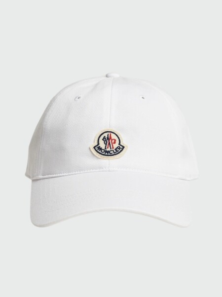 Moncler -Gorro con visera de algodón 0