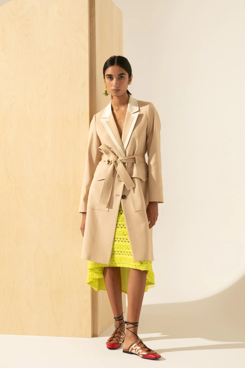 TRENCH PILI Camel