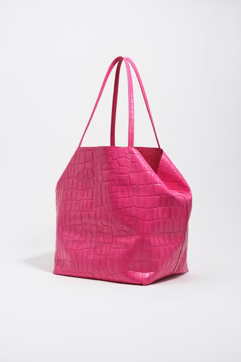 BOLSO SHOPPER GRANDE Fucsia
