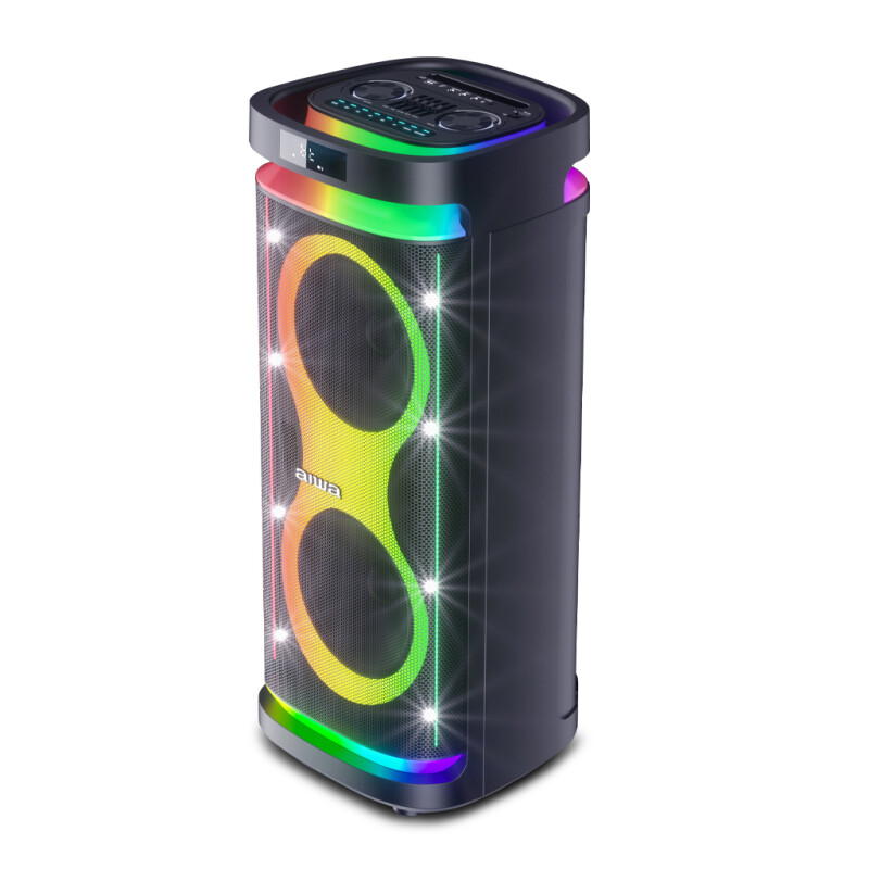 Torre de Sonido Bluetooth AIWA 1000W PMPO TWS/FM/USB | AWPOH6D Torre de Sonido Bluetooth AIWA 1000W PMPO TWS/FM/USB | AWPOH6D