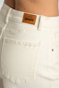 Jean Wide Leg Crudo