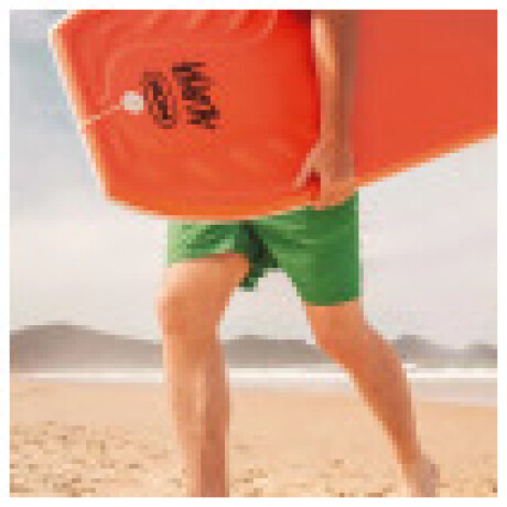 Tabla de Morey Bodyboard Mor Aloha 100x54cm p/ Barrenar Olas Naranja
