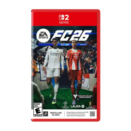 FC26 [Switch 2] - Tarjeta Llave De Juego FC26 [Switch 2] - Tarjeta Llave De Juego