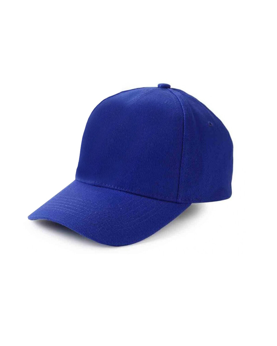 Gorro visera broche - Azul Royal 
