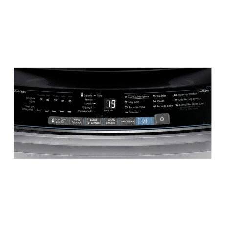 lavarropa carga superior 9.5 electrolux WHITE