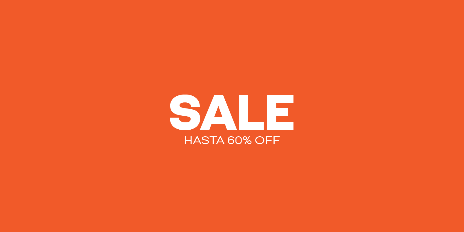 HS | SALE hasta 60% off