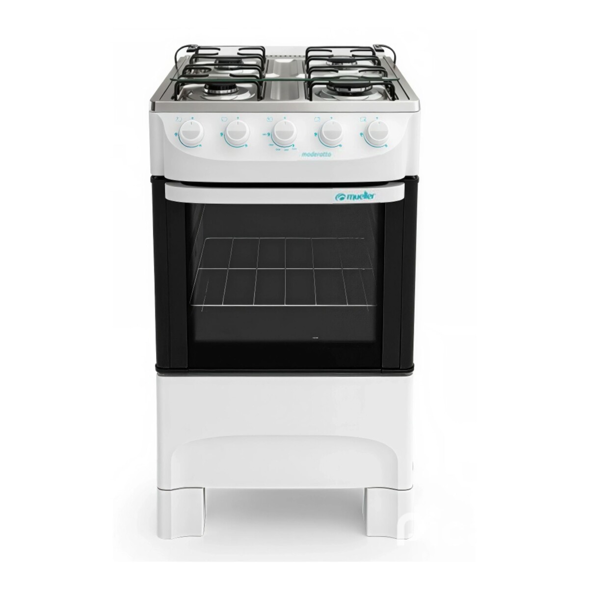Cocina Mueller Moderatto 4Hr Blanco 