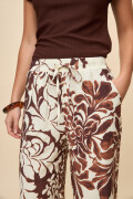 PANTALÓN SALOME PRINTED Marron
