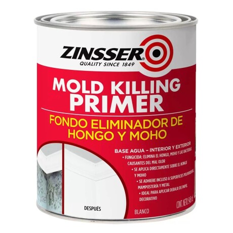 Fondo al agua Mold Killing 946Ml Zinsser Fondo al agua Mold Killing 946Ml Zinsser