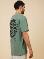 T-SHIRT GAIMAN RUSTY Verde Oscuro