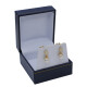 Caravanas oro 18k brillantes y perlas de cultivo 7,5mm Caravanas oro 18k brillantes y perlas de cultivo 7,5mm