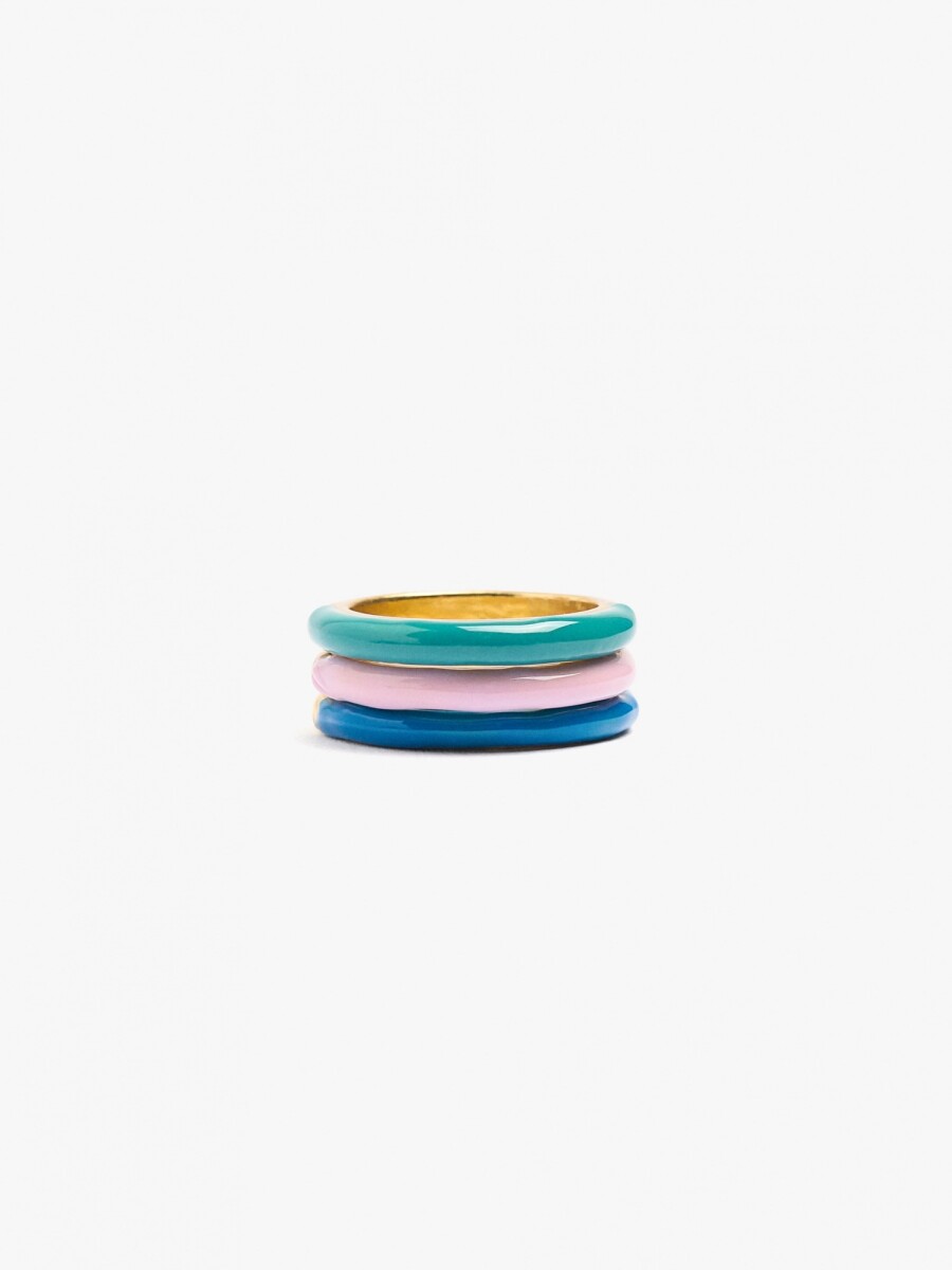 Anillo Pearl Jam multicolor