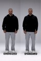 Polera The Go-To Oversized Hoodie Brand Dna Hombre Spice/Sienna Dusk