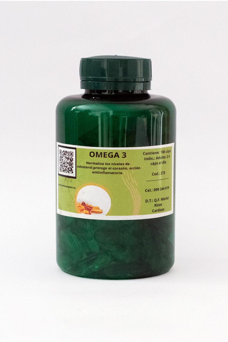 Omega 3 + Vitamina E · 100 caps 