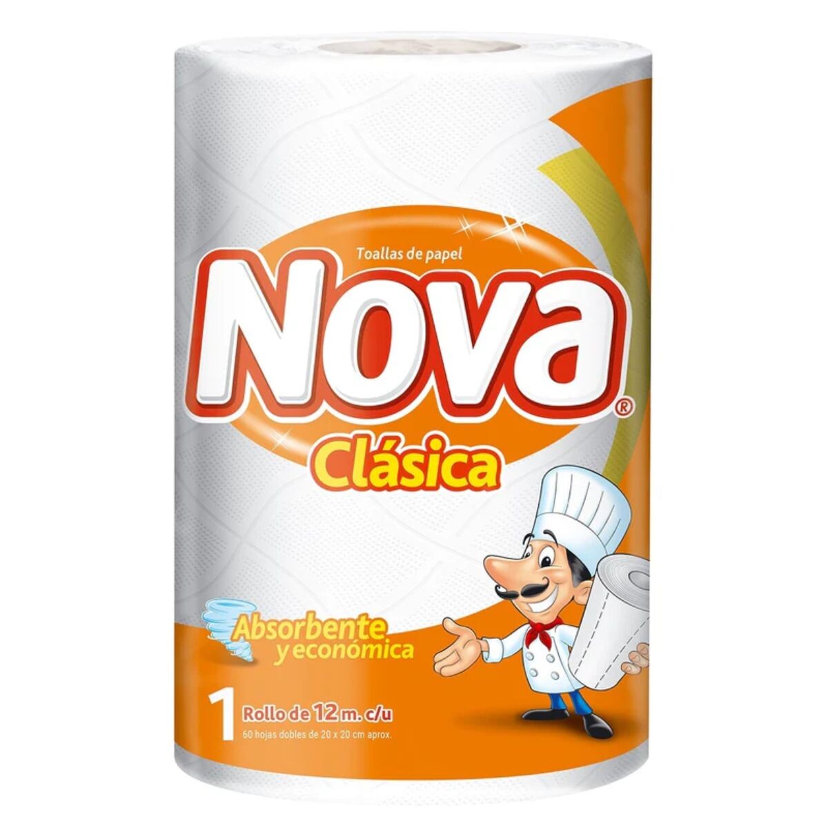 Rollo de Cocina Nova Clásicas 60 Paños 