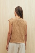 CHALECO LIA Caramelo