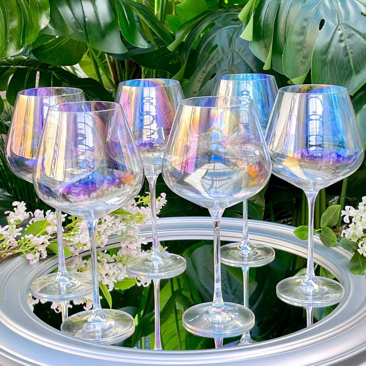 Juego De 6 Copas Vino Cristal Magic 860ML 