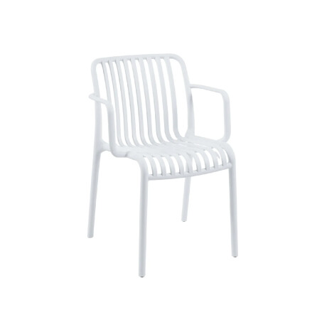 SILLA DE POLIPROPILENO DE EXTERIOR ISABELLINI Silla de Exterior Isabellini Blanca