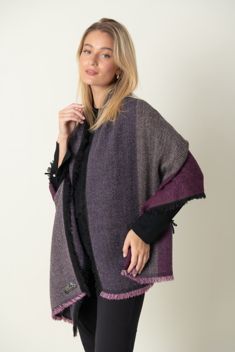 PASHMINA CUARZO AHUMADO - Borgoña 